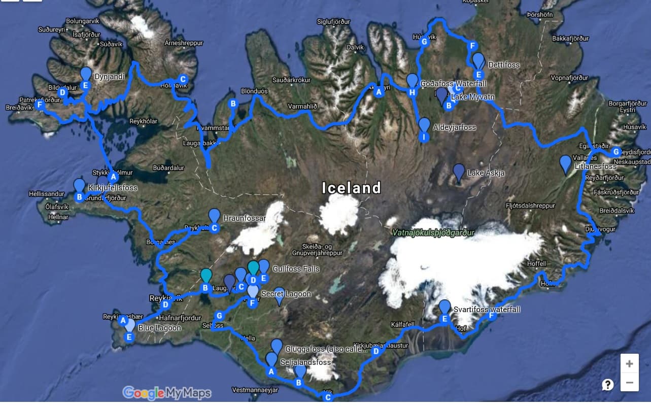 Epic Iceland Road Trip Itinerary for 12 days